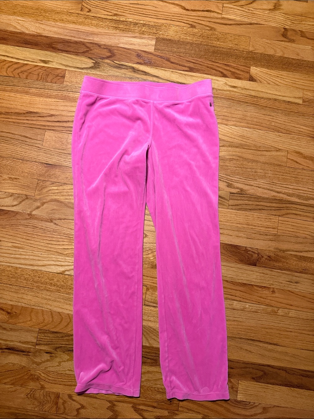 Preowned Lilly Pulitzer Pink Velour Lounge Pants XL